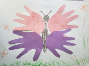 butterfly hands
